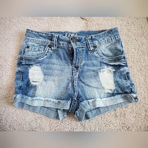 Junior girl's jean shorts